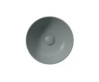 GSI PURA keramické umývátko na desku, průměr 32cm, agave mat (1)