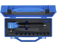 BGS Pneumatický rázový utahovák, úhlový a sada silových nástrčných hlavic, 12,5 mm (1/2"), 650 (5)