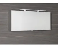 SAPHO CLOE galerka s LED osvětlením 120x50x18cm, dub stříbrný (4)