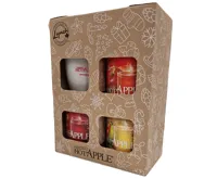 Lynch Foods Dárková sada Hot Apple 3x553g + hrnek