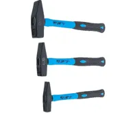 BGS Sada zámečnických kladiv, sklolaminátová násada, DIN 1041, 300 / 500 / 800 g, 3dílná (3)