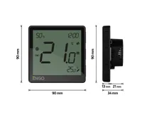 ENGO Controls Chytrý termostat EONE-230B, černý, ENGO Smart, TUYA (2)