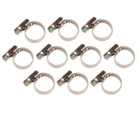 BGS Spona hadicová 10x16 mm, NEREZ, 10 ks BGS Spona hadicová 10x16 mm, NEREZ, 10 ks