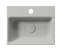 GSI NUBES keramické umývátko 40x32cm, broušená spodní hrana, cenere mat (3)
