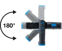 BGS Montážní COB LED lampa s magnetem a háčkem, sklopná, s indukční nabíjecí funkcí (2)