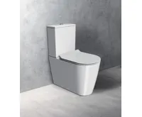 GSI KUBE X WC kombi, Swirlflush, spodní/zadní odpad, bílá ExtraGlaze (2)