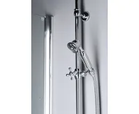 SAPHO VANITY sprchový sloup k napojení na baterii, hlavová, ruční sprcha, chrom (6)