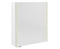 SAPHO ALIX galerka s LED osvětlením 66x70x17,5cm, levá/pravá, bílá SAPHO ALIX galerka s LED osvětlením 66x70x17,5cm, levá/pravá, bílá