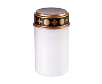 HomeLife Elektrická svíčka LED s časovačem bílá