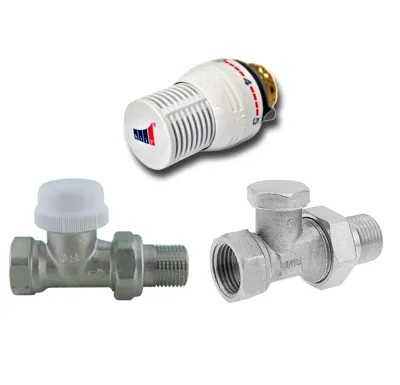 1/2" Přímá sada připojení radiátoru s termostatickou hlavicí SENSO