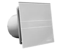 CATA ventilátor e100 GST sklo časovač stříbrný CATA ventilátor e100 GST sklo časovač stříbrný