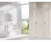 Ravak sprchové dveře CRV2-90 satin+Transparent