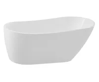 AQUALINE TISA volně stojící vana, 170x80cm, bílá AQUALINE TISA volně stojící vana, 170x80cm, bílá