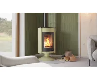 HS Flamingo Krbová kamna MASTERFLAMME ® Medie II, olivová (21)