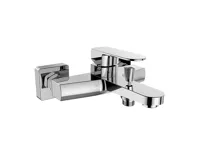 Vanová nástěnná baterie, Mada, 150 mm, bez příslušenství, chrom Vanová nástěnná baterie, Mada, 150 mm, bez příslušenství, chrom