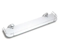 NOVASERVIS Polička se zábradlím Metalia 1 chrom - 6153,0