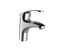 Umyvadlová stojánková baterie vyšší, Sonáta, bez výpusti, chrom