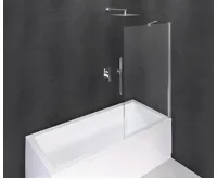 POLYSAN MODULAR SHOWER vanová zástěna 800x1500mm, čiré sklo POLYSAN MODULAR SHOWER vanová zástěna 800x1500mm, čiré sklo