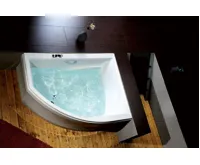 POLYSAN TANDEM R asymetrická vana 170x130x50cm, bílá (4)