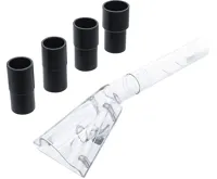 BGS Sací nástavec pro pneumatickou čisticí pistoli, velký, se 4 adaptéry, pro BGS 70150 BGS Sací nástavec pro pneumatickou čisticí pistoli, velký, se 4 adaptéry, pro BGS 70150