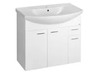 AQUALINE ZOJA umyvadlová skříňka 82,8x74x34,3cm, bílá AQUALINE ZOJA umyvadlová skříňka 82,8x74x34,3cm, bílá