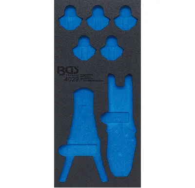 BGS Vložka do dílenského vozíku 1/3, prázdná, pro 4029