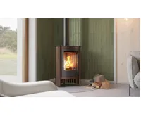 HS Flamingo Krbová kamna MASTERFLAMME ® Piccolo I, hnědá - sametová (21)