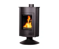 HS Flamingo Krbová kamna MASTERFLAMME ® Medie II, černá