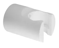 SAPHO Držák sprchy kulatý, pevný, bílá mat SAPHO Držák sprchy kulatý, pevný, bílá mat