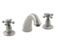 SAPHO ANTEA tříprvková umyvadlová baterie s výpustí, nikl SAPHO ANTEA tříprvková umyvadlová baterie s výpustí, nikl