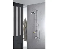 SAPHO VIENNA sprchový sloup s pákovou baterií, mýdlenka, 1291mm, chrom (4)