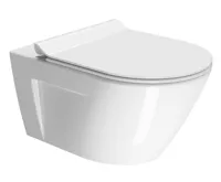 GSI NORM závěsná WC mísa, GeniusFlush, 36x55cm, bílá ExtraGlaze (5)