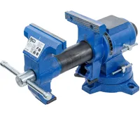 BGS Paralelní svěrák,  Upínací čelisti 100 mm,  otočné o 360° - BGS 70965 (1)