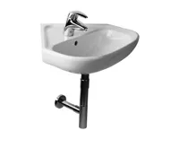 JIKA OLYMP Umyvadlo 55cm - rohové bez otvoru pro baterii