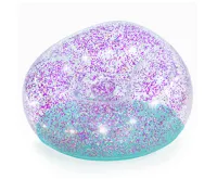 Bestway 75115 Nafukovací křeso GLITTER DREAM 114 x 112 x 66 cm