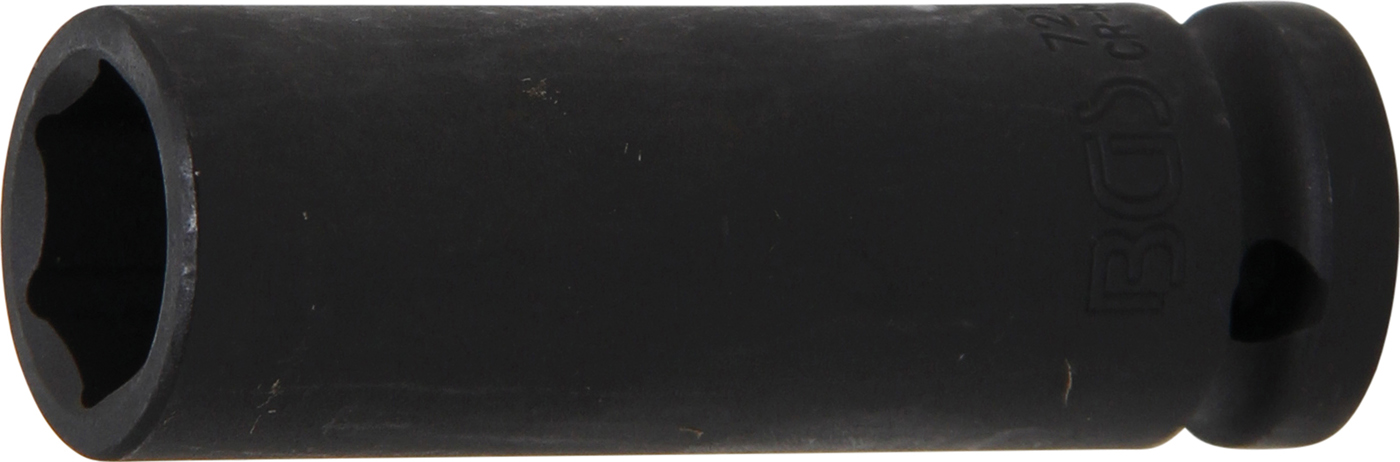 BGS Hlavice nástrčná 1/2" 17.0 x 78 mm, tvrzená