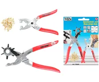 BGS Sada děrovacích kleští s revolverovou hlavou a kleští na duté nýty, 102dílná BGS Sada děrovacích kleští s revolverovou hlavou a kleští na duté nýty, 102dílná