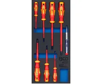 BGS Modul - šroubováky VDE + zkoušečka, 8 dílů