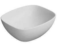 GSI NUBES keramické umyvadlo na desku 40x35cm, bílá mat