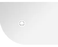 POLYSAN FLEXIA vanička z litého mramoru čtvrtkruh, s možností úpravy rozměru, 120x90cm, R550, pravá