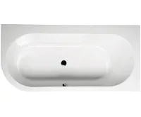 POLYSAN ASTRA R asymetrická vana 165x80x48cm, bílá