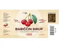 Nature NoTea s.r.o. Babiččin sirup - Višeň 0.5l (1)