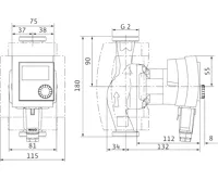 WILO Stratos PICO 30/1-6 oběhové čerpadlo pro topení (4)