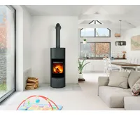 ROMOTOP Akumulační krbová kamna LAREDO H Plech (2)