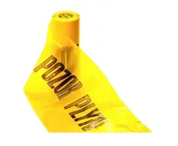 Fólie žlutá "POZOR PLYN" š.30cm | 1m Fólie žlutá "POZOR PLYN" š.30cm | 1m