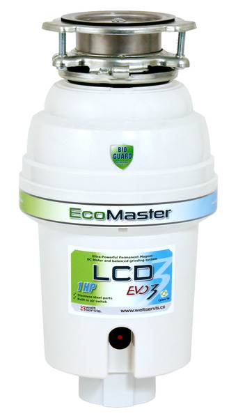 Drtič kuchyňského odpadu EcoMaster LCD EVO3