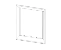 ROMOTOP Rámek D2L RAM04N krycí polohluboký