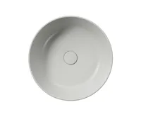 GSI KUBE X keramické umyvadlo na desku, průměr 45cm, cenere mat (4)