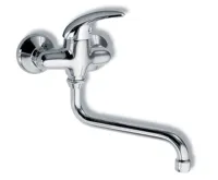 NOVASERVIS Dřezová umyvadlová baterie 100 mm Metalia 55 chrom - 55074/T,0