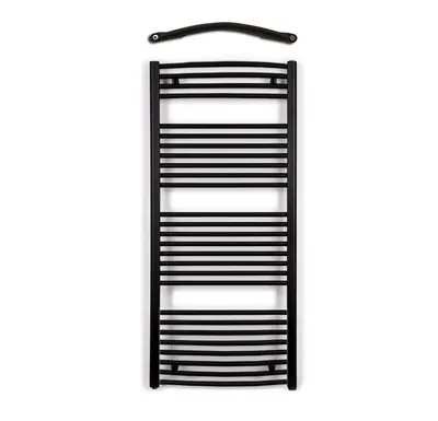 Koupelnový radiátor Thermal KDO 600/1320 - černý mat